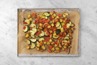 Hornea los vegetales