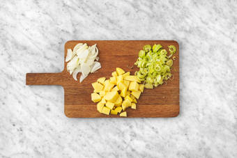 Prepara los ingredientes