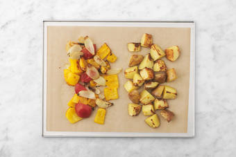 Hornea los vegetales