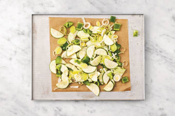 Roast the veggies & get prepped