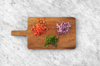 Forbered grønnsaker