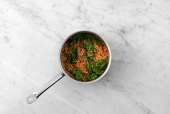 Ajouter les épinards