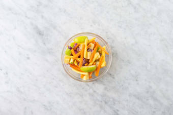 Préparer les légumes