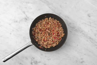 Cuire la viande hachée