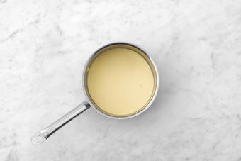 Warm the Hollandaise