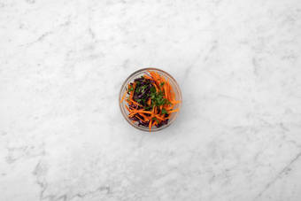 Make coleslaw and cook shrimp