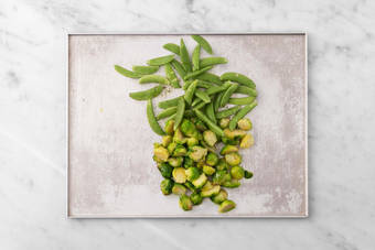 Prep and roast veggies