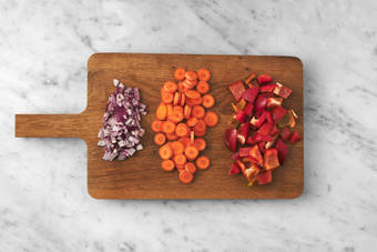 Forbered grøntsager