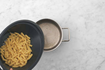 Pasta kochen
