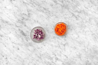 Prepara las verduras