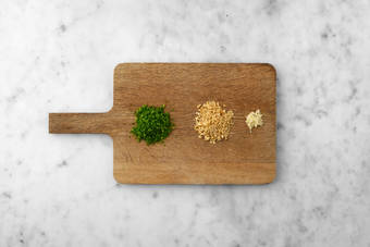 Prepara los ingredientes