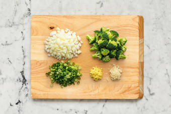 Continue prep and make gochujang sauce