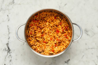 Cook orzo