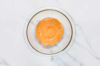 Make sweet chili mayo and slaw