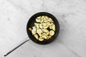 Cook zucchini