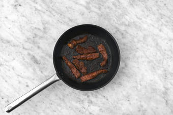 Heat the rice & cook the tofu