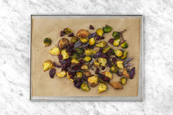 Roast the veggies