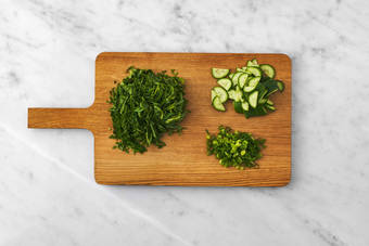 Forbered grøntsager