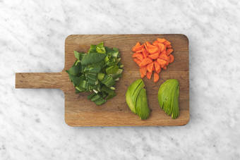 Förbered grönsaker