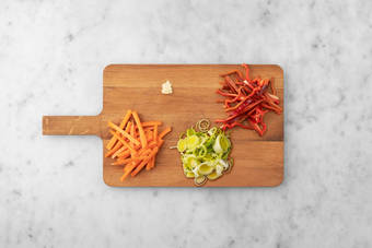 Forbered grøntsager