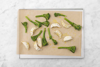 Roast the Veg and Gyozas