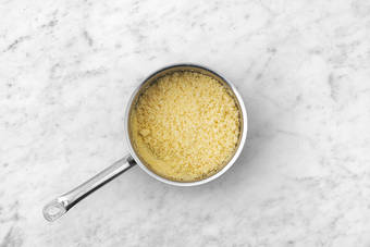 Cook the couscous