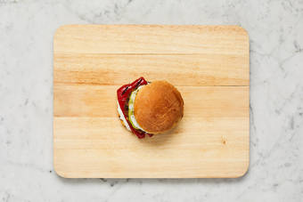 Assemble burgers
