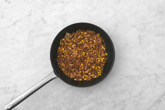 Cook the pork filling 