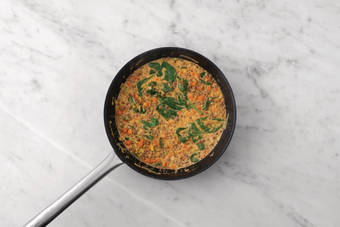 Cook the lentil filling