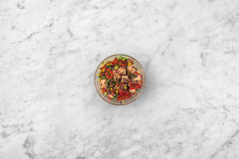 Assemblare il 'ceviche'