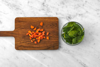 Förbered grönsaker