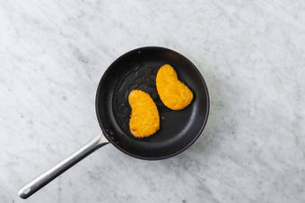 Préparer l'escalope panée