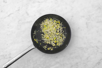 On fond pour le poireau 