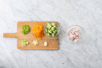 Forbered grøntsager