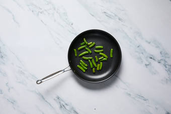 Cook green beans