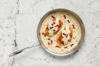 <p>Finish Gravy & Chicken</p>