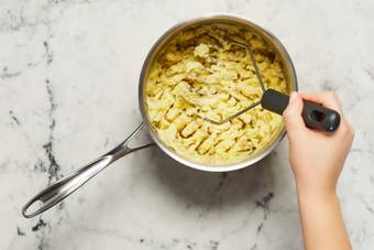 <p>Make Mashed Potatoes</p>