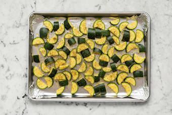 Roast zucchini
