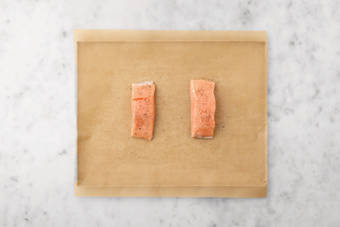 Bake the salmon