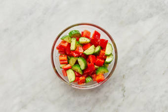 Cook patties and make salad