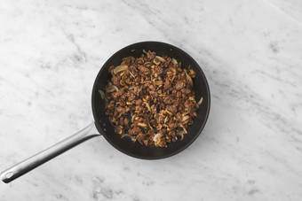 Prep and cook mushrooms