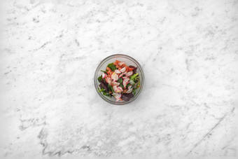 Prep the veggies & toss the salad