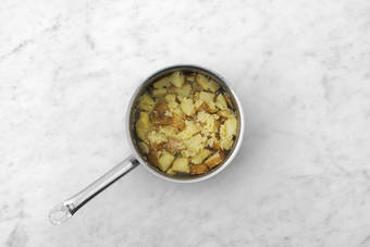 Make the crushed potatoes