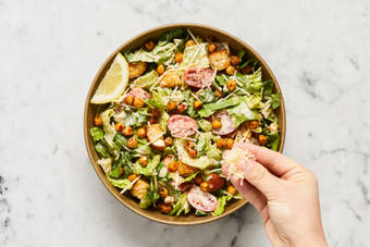 Assemble Salad & Serve