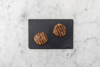 Grill Beyond Meat® meatloaf patties