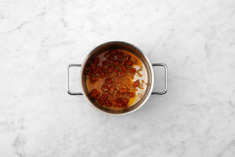 Fry the Onion and Chorizo