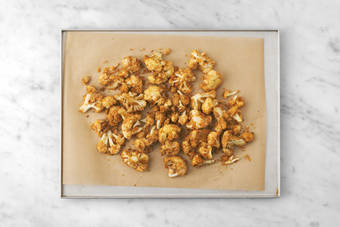 Roast the cauliflower