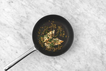 Cook the fish & prawns