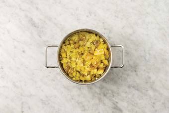 Make the crushed potatoes