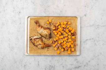 Süsskartoffel backen